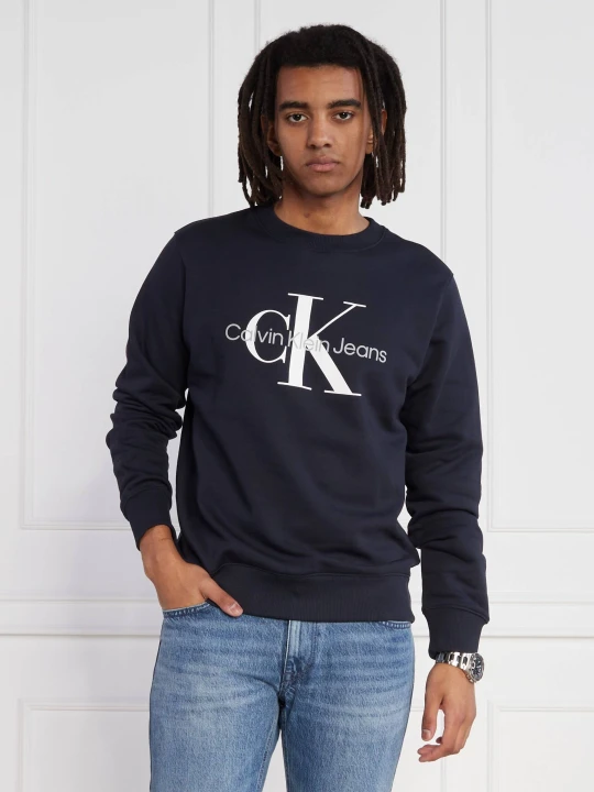 Zdjęcie produktu Calvin Klein Jeans Bluza CORE MONOLOGO | Regular Fit granatowy