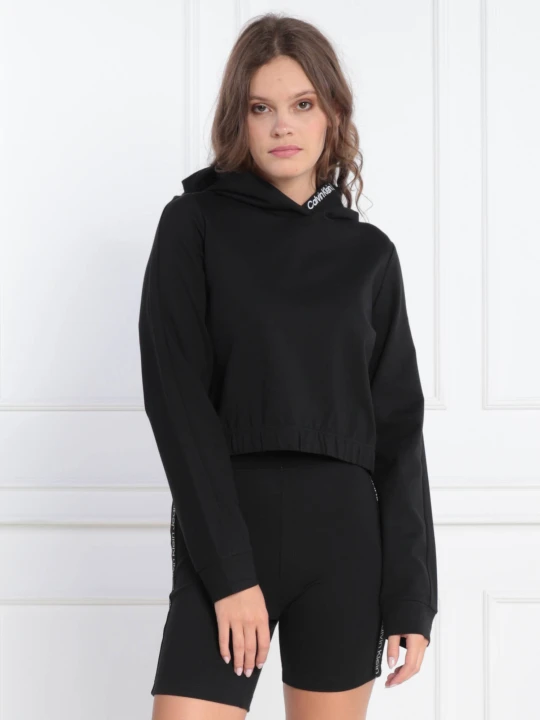 Zdjęcie produktu Calvin Klein Jeans Bluza | Cropped Fit czarny