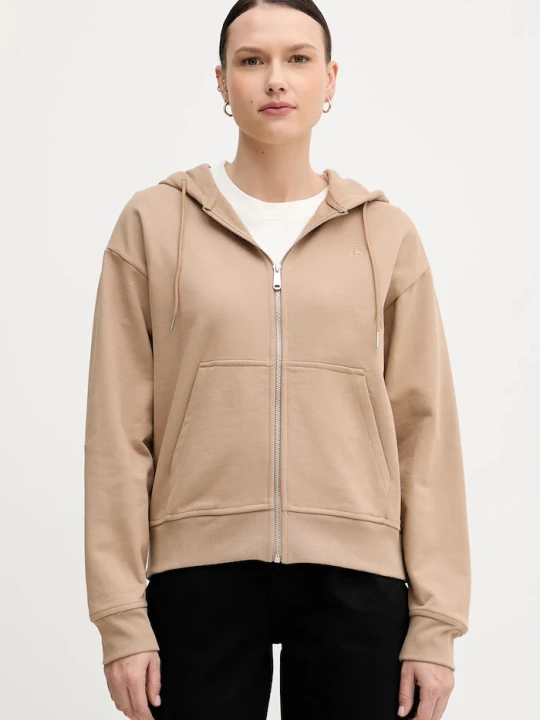 Zdjęcie produktu Calvin Klein Jeans bluza brązowy