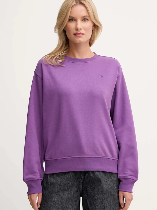 Zdjęcie produktu Calvin Klein Jeans bluza fioletowy
