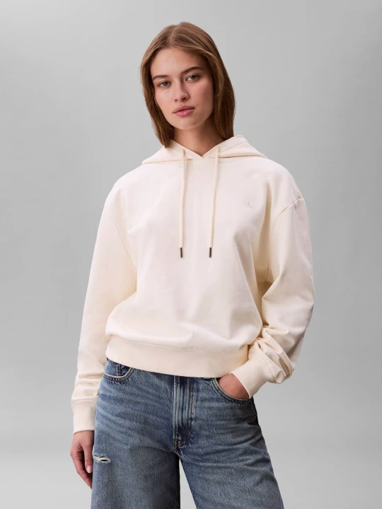 Zdjęcie produktu Calvin Klein Jeans Bluza FRENCH TERRY | Regular Fit kremowy