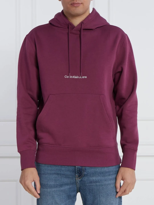 Zdjęcie produktu Calvin Klein Jeans Bluza INSTITUTIONAL | Regular Fit fioletowy