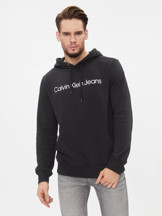 Zdjęcie produktu Calvin Klein Jeans Bluza J30J322551 Czarny Regular Fit