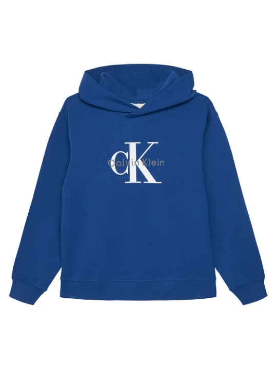 Zdjęcie produktu Calvin Klein Jeans Bluza Light Monologo IB0IB02615 Niebieski Regular Fit