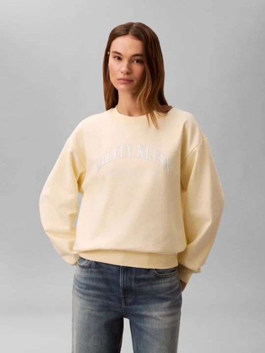 Zdjęcie produktu Calvin Klein Jeans Bluza | Loose fit żółty
