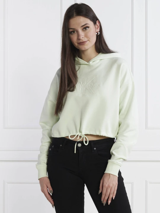 Zdjęcie produktu Calvin Klein Jeans Bluza | Loose fit miętowy