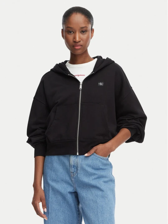 Zdjęcie produktu Calvin Klein Jeans Bluza LV047C216G Czarny Regular Fit