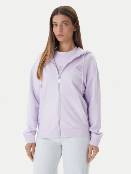 Zdjęcie produktu Calvin Klein Jeans Bluza LV047F205G Różowy Regular Fit