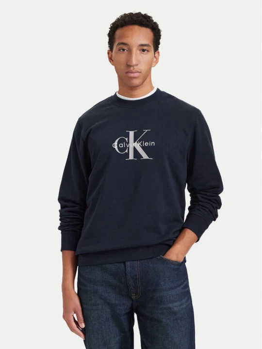 Zdjęcie produktu Calvin Klein Jeans Bluza LV04RG278G Granatowy Regular Fit