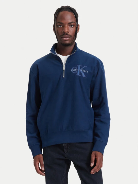 Zdjęcie produktu Calvin Klein Jeans Bluza LV04RH273G Granatowy Regular Fit