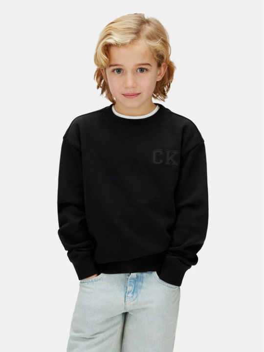 Zdjęcie produktu Calvin Klein Jeans Bluza LVCKSJB07B Czarny Relaxed Fit