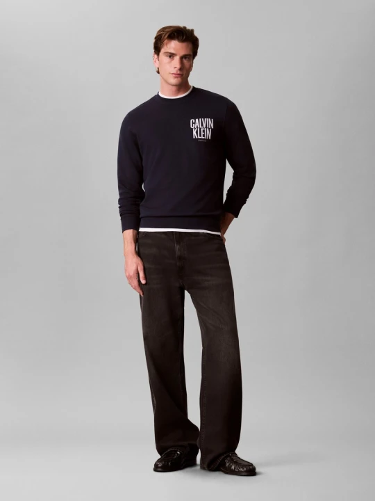 Zdjęcie produktu Calvin Klein Jeans Bluza Mężczyźni Bawełna niebieski