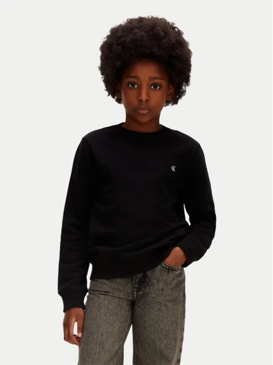 Zdjęcie produktu Calvin Klein Jeans Bluza Mini Badge LV1CKSJB33 Czarny Regular Fit