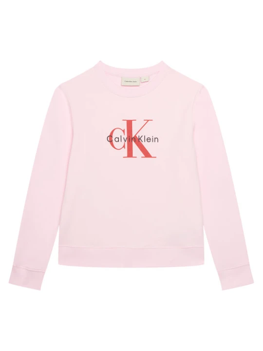 Zdjęcie produktu Calvin Klein Jeans Bluza Monogram IU0IU00714 Różowy Regular Fit
