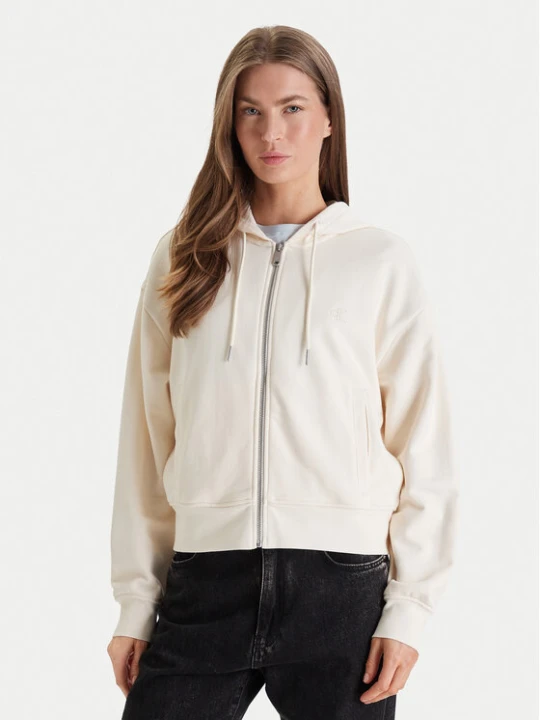Zdjęcie produktu Calvin Klein Jeans Bluza Monogram LV047F208G Beżowy Relaxed Fit