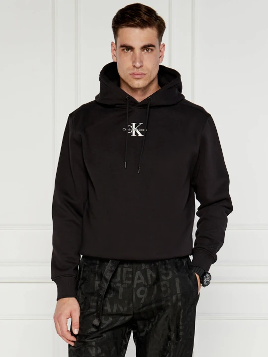 Zdjęcie produktu Calvin Klein Jeans Bluza MONOLOGO | Regular Fit czarny