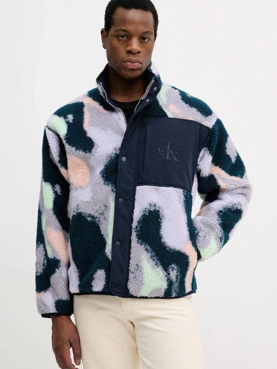 Zdjęcie produktu Calvin Klein Jeans bluza polarowa granatowy