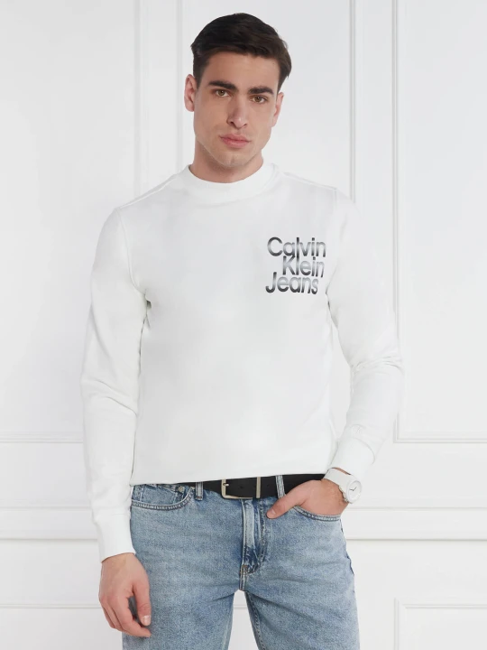 Zdjęcie produktu Calvin Klein Jeans Bluza | Regular Fit biały