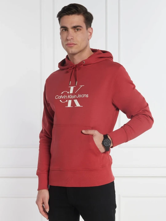 Zdjęcie produktu Calvin Klein Jeans Bluza | Regular Fit czerwony