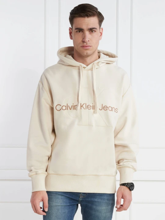 Zdjęcie produktu Calvin Klein Jeans Bluza | Regular Fit beżowy