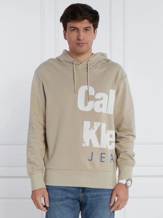 Zdjęcie produktu Calvin Klein Jeans Bluza | Regular Fit beżowy