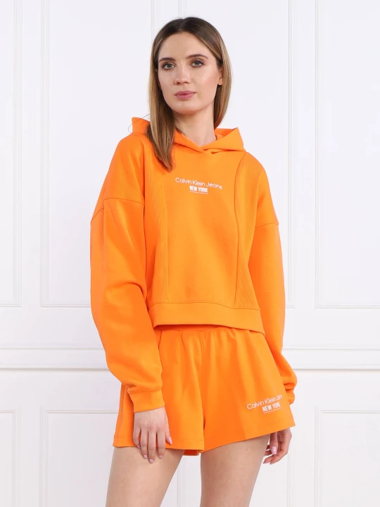 Zdjęcie produktu Calvin Klein Jeans Bluza | Regular Fit pomarańczowy