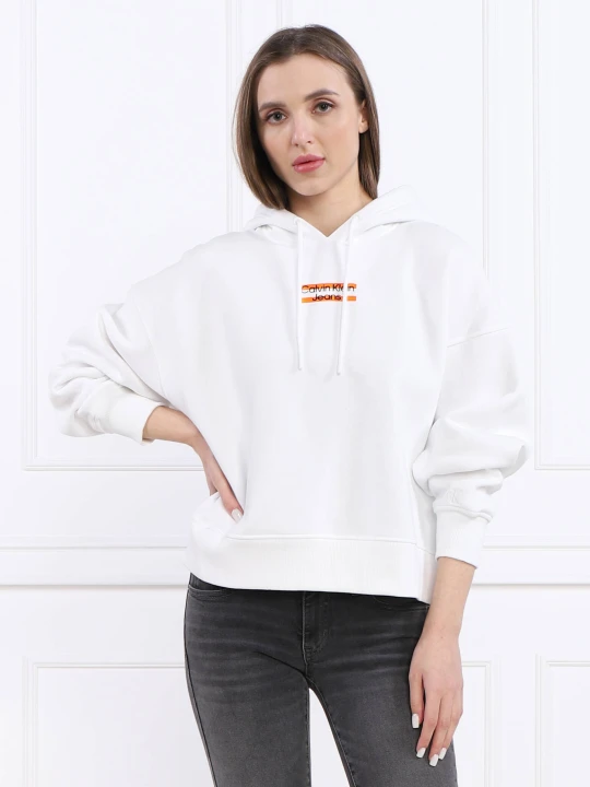 Zdjęcie produktu Calvin Klein Jeans Bluza | Regular Fit biały