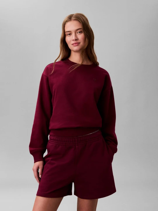 Zdjęcie produktu Calvin Klein Jeans Bluza | Relaxed fit bordowy