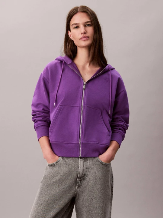 Zdjęcie produktu Calvin Klein Jeans Bluza | Relaxed fit fioletowy