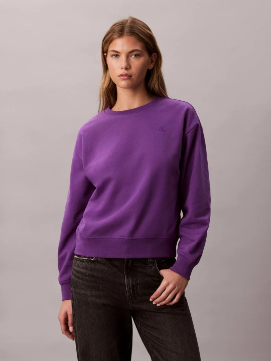 Zdjęcie produktu Calvin Klein Jeans Bluza | Relaxed fit fioletowy