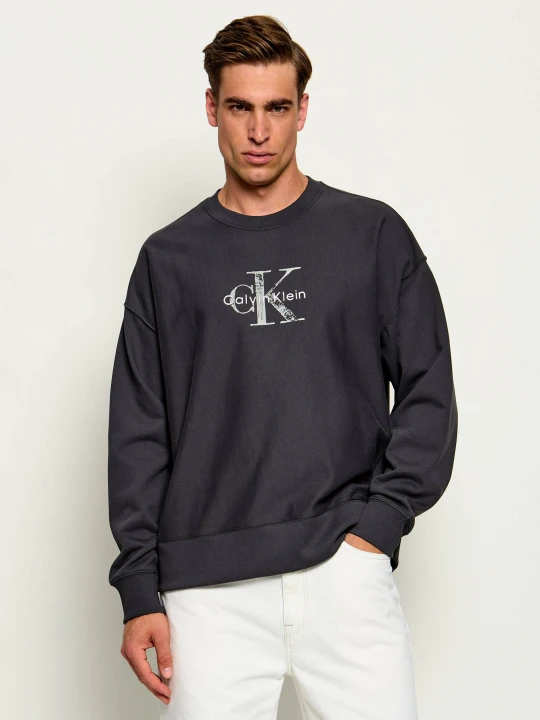 Zdjęcie produktu Calvin Klein Jeans Bluza | Relaxed fit grafitowy