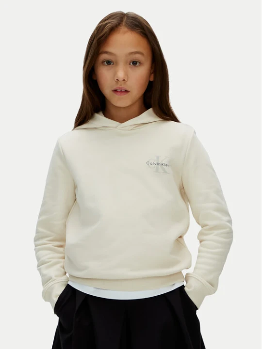 Zdjęcie produktu Calvin Klein Jeans Bluza Small Monogram IU0IU00712 Beżowy Regular Fit