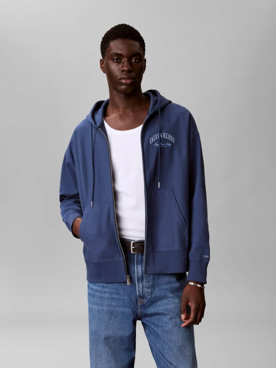 Zdjęcie produktu Calvin Klein Jeans Bluza TERRY | Loose fit granatowy