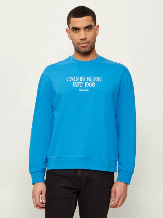 Zdjęcie produktu Calvin Klein Jeans Bluza TERRY | Loose fit niebieski