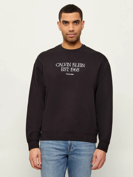 Zdjęcie produktu Calvin Klein Jeans Bluza TERRY | Loose fit czarny