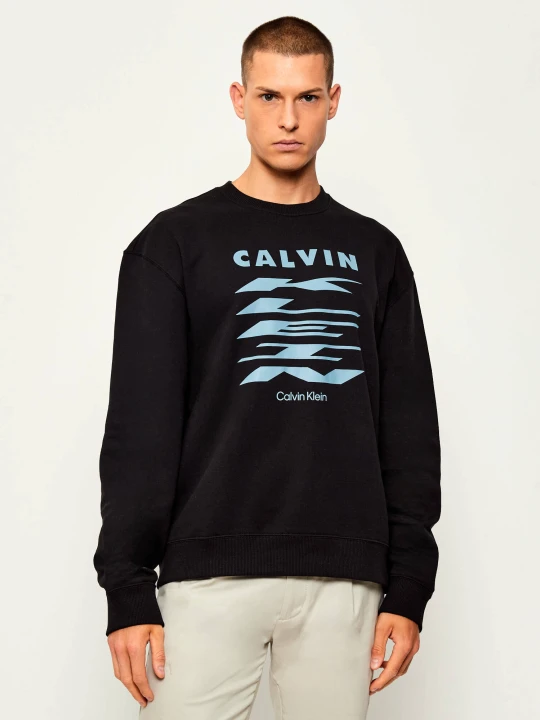 Zdjęcie produktu Calvin Klein Jeans Bluza Terry | Loose fit czarny