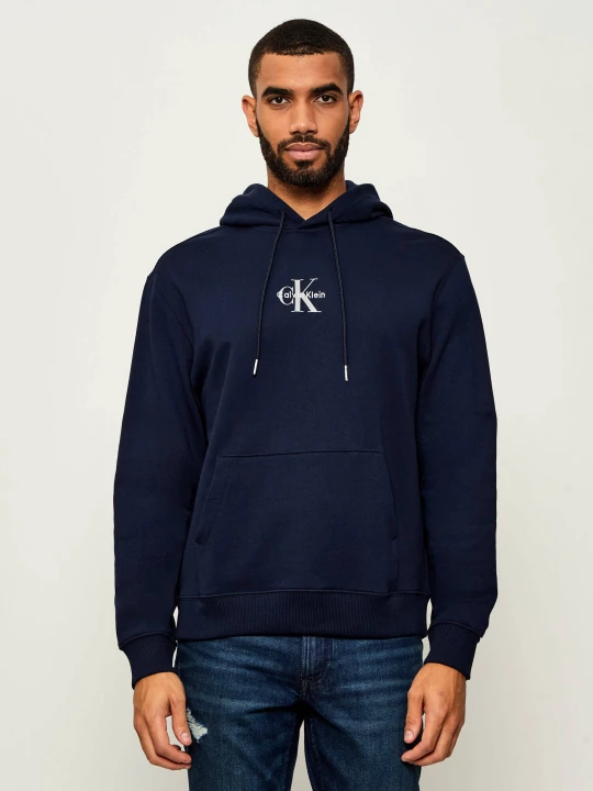Zdjęcie produktu Calvin Klein Jeans Bluza Terry | Regular Fit granatowy