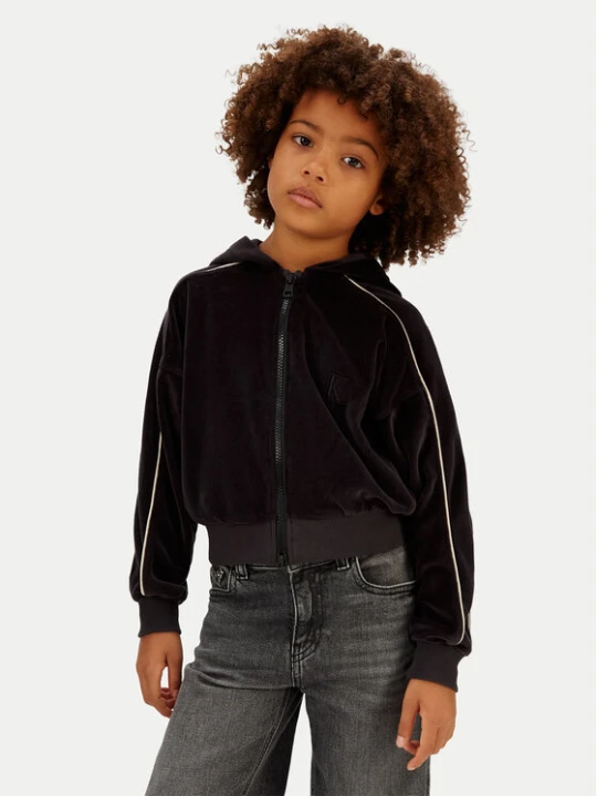 Zdjęcie produktu Calvin Klein Jeans Bluza Velvet IG0IG03088 Czarny Regular Fit