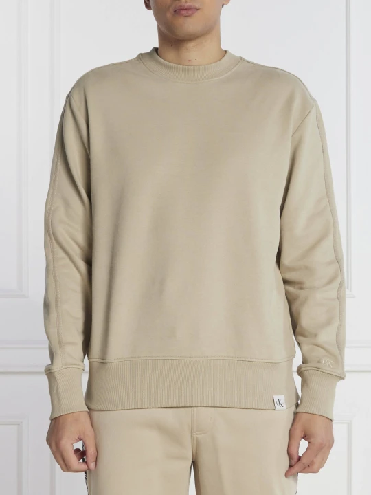 Zdjęcie produktu Calvin Klein Jeans Bluza WOVEN TAB | Regular Fit beżowy