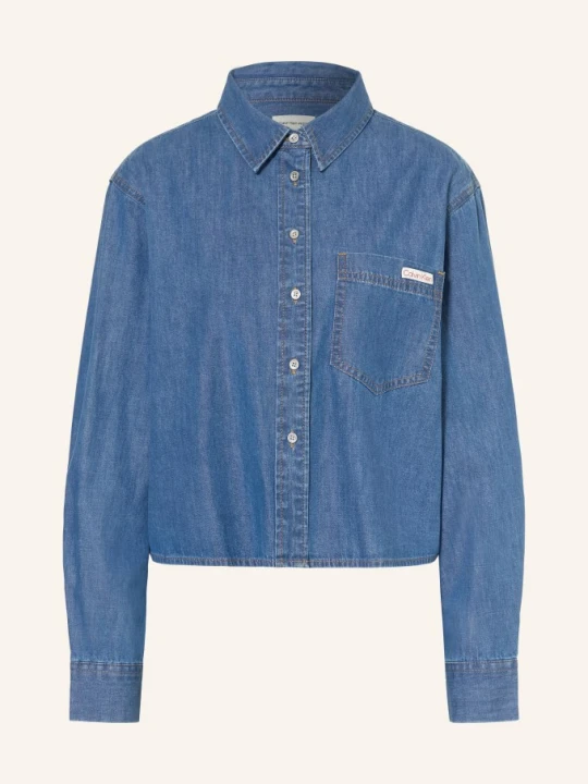 Zdjęcie produktu Calvin Klein Jeans Bluzka Koszulowa W Stylu Jeansowym blau 4UR ANNAPOLIS SKY