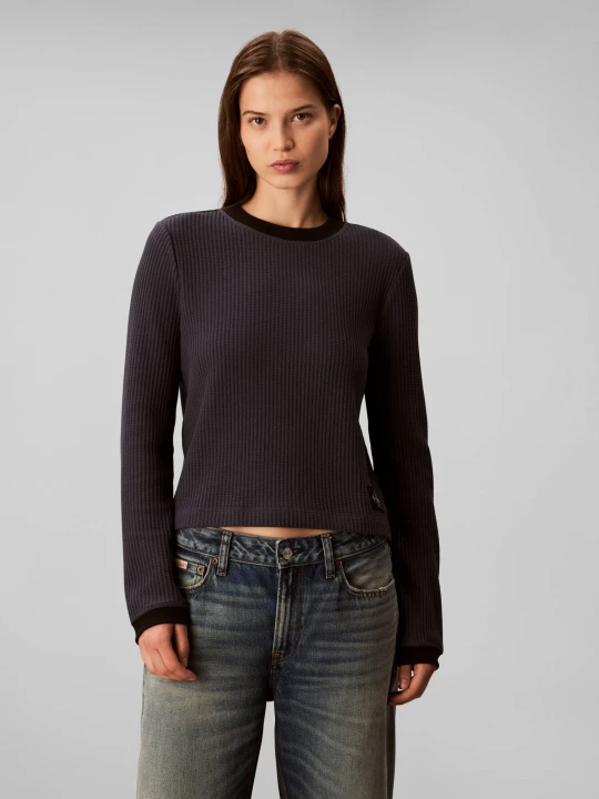 Zdjęcie produktu Calvin Klein Jeans Bluzka | Regular Fit grafitowy