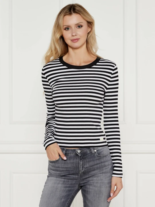 Zdjęcie produktu Calvin Klein Jeans Bluzka | Slim Fit biały