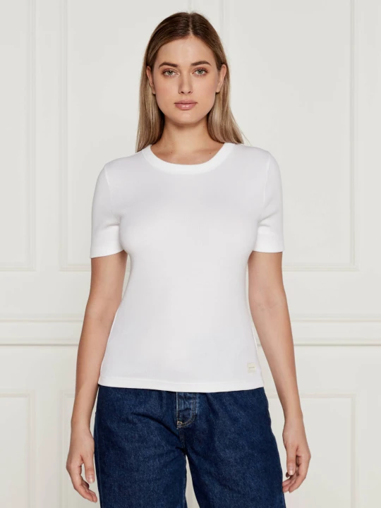 Zdjęcie produktu Calvin Klein Jeans Bluzka | Slim Fit biały