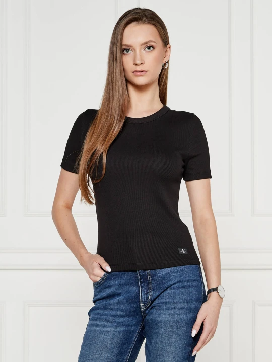Zdjęcie produktu Calvin Klein Jeans Bluzka | Slim Fit czarny