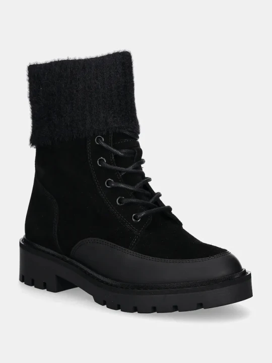 Zdjęcie produktu Calvin Klein Jeans botki COMBAT MID LACE UP BOOT WL czarny