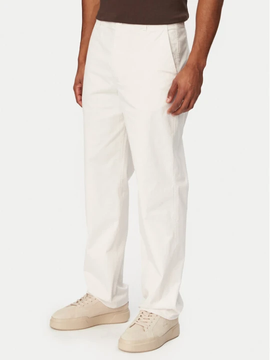 Zdjęcie produktu Calvin Klein Jeans Chinosy 90s LV04RF619G Biały Straight Fit