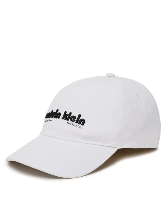 Zdjęcie produktu Calvin Klein Jeans Czapka z daszkiem Small Monogram LV04G5061G Biały