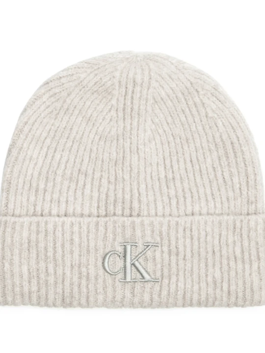Zdjęcie produktu Calvin Klein Jeans Czapka | z dodatkiem wełny beżowy