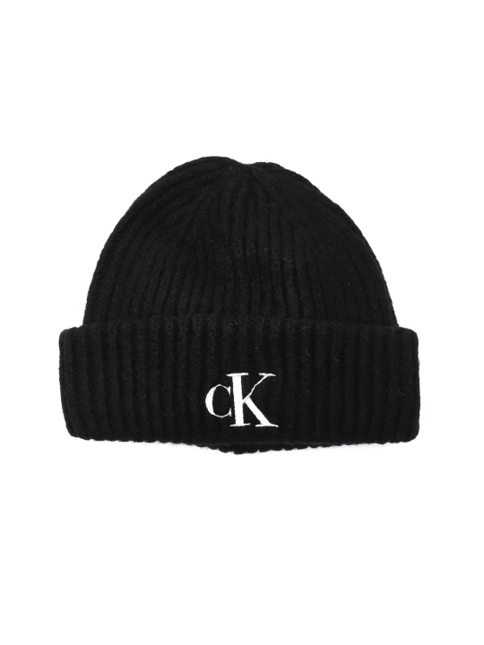 Zdjęcie produktu Calvin Klein Jeans Czapka | z dodatkiem wełny czarny