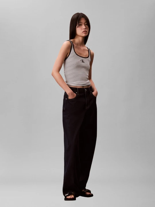 Zdjęcie produktu Calvin Klein Jeans podkoszulek Kobiety Bawełna czarny